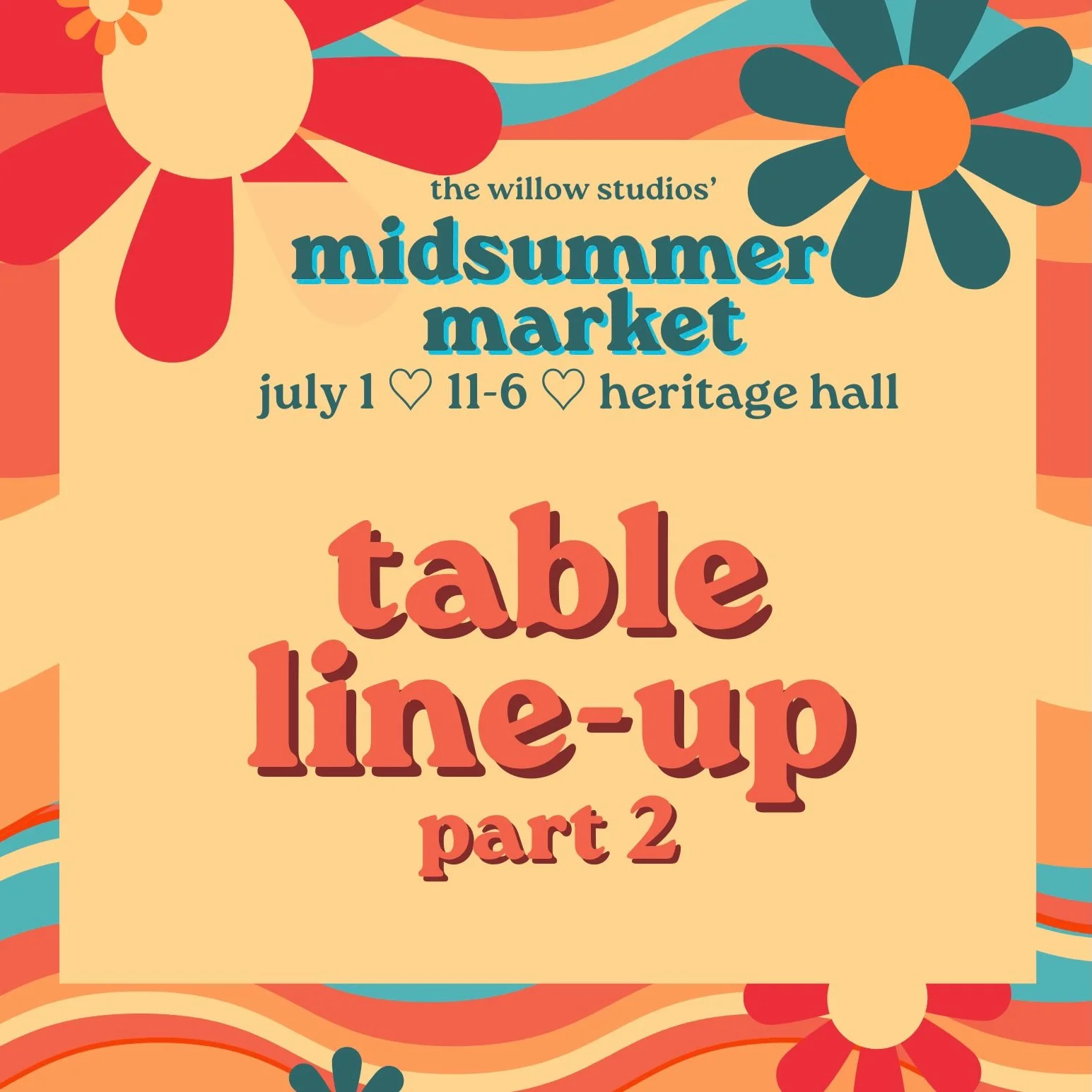 Vendor line-up part 2!!! Check out the next batch of incredible folks that you can see at the midsummer market on july 1 🌞🦞⛱️🍊🌶️🌼 

@sisters_sage (host of the original anti-canada day market, we have to give credit where credit is due 💐!)
@nihi