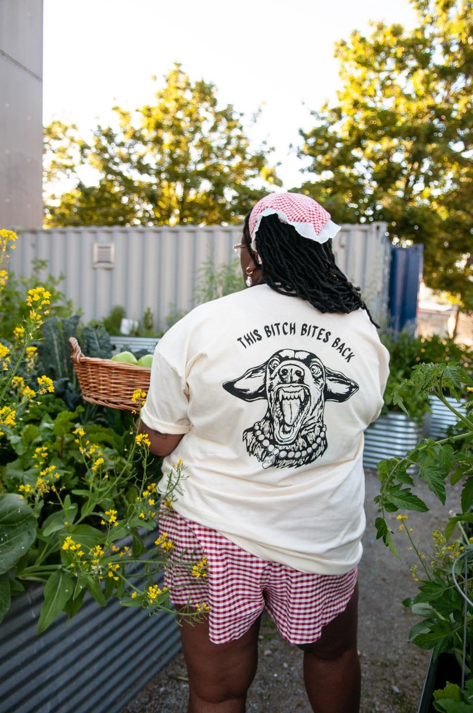 This Bitch Bites Back Tee by Shan Olesa for the Willow Studios