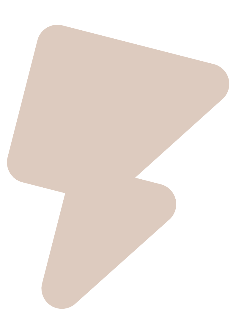 Gray lightning bolt symbol on a black background.
