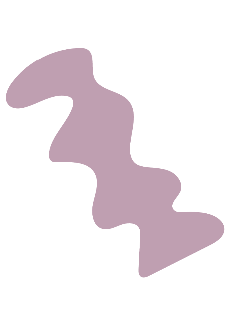A stylized, abstract map outline in light purple on a black background.