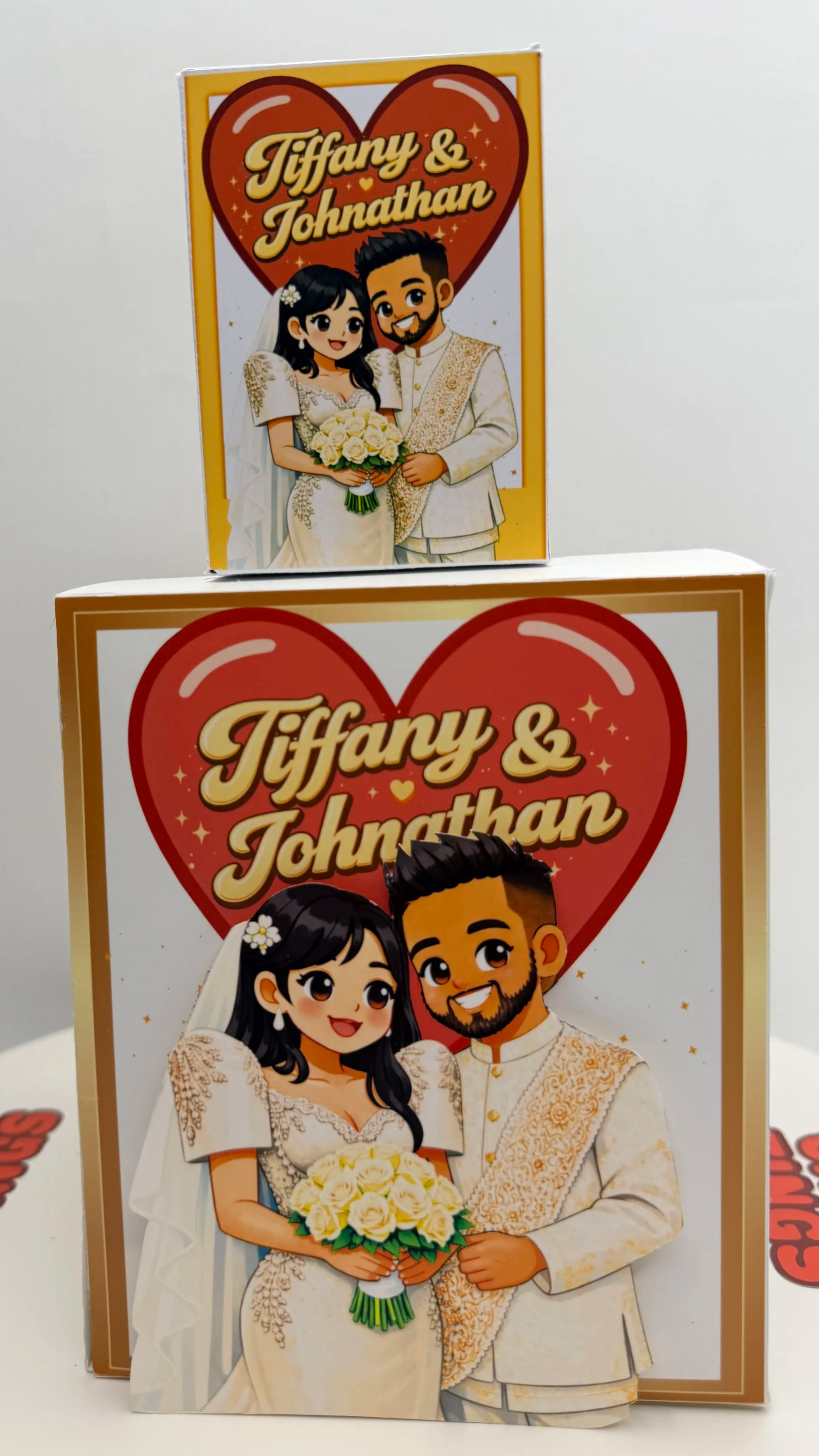 Custom blind box for the perfect wedding favors