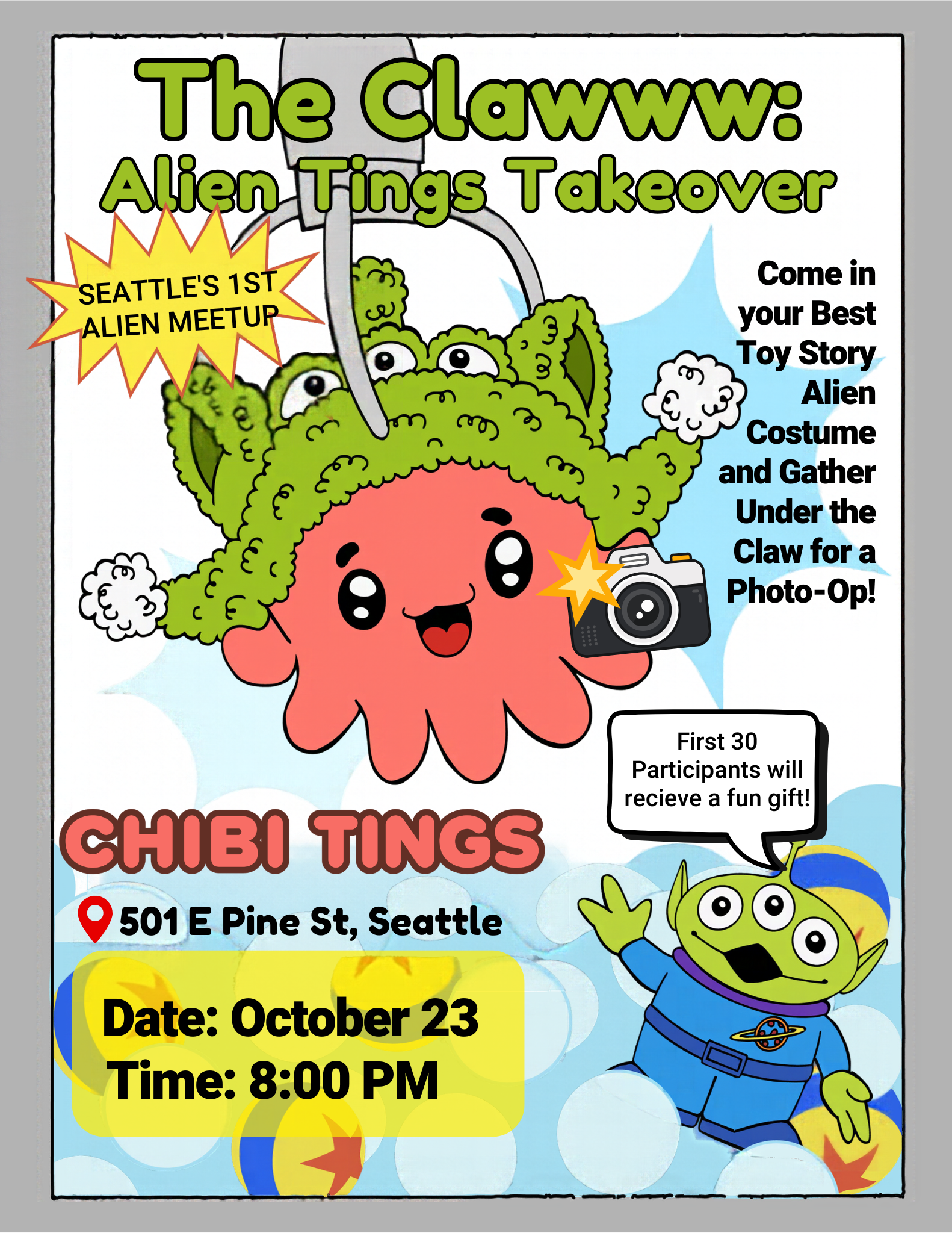 Claw Machine Chaos in Seattle, Capitol Hill