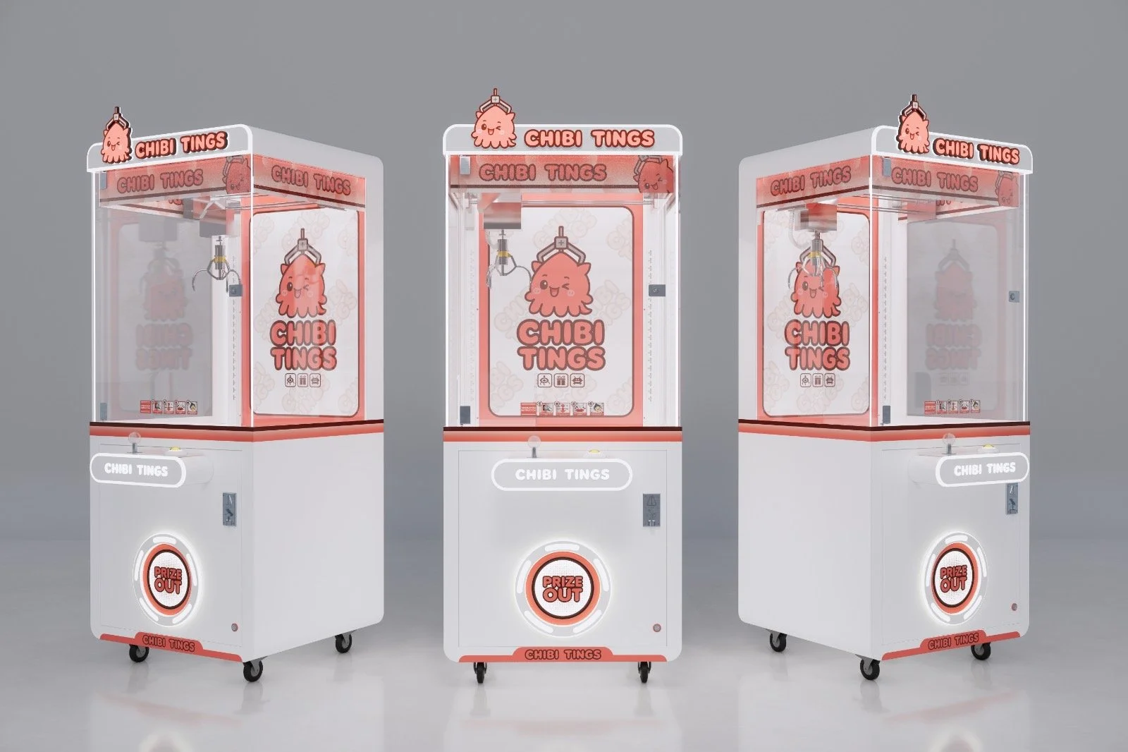 Chibi Tings Claw machines to rent in Seattle
