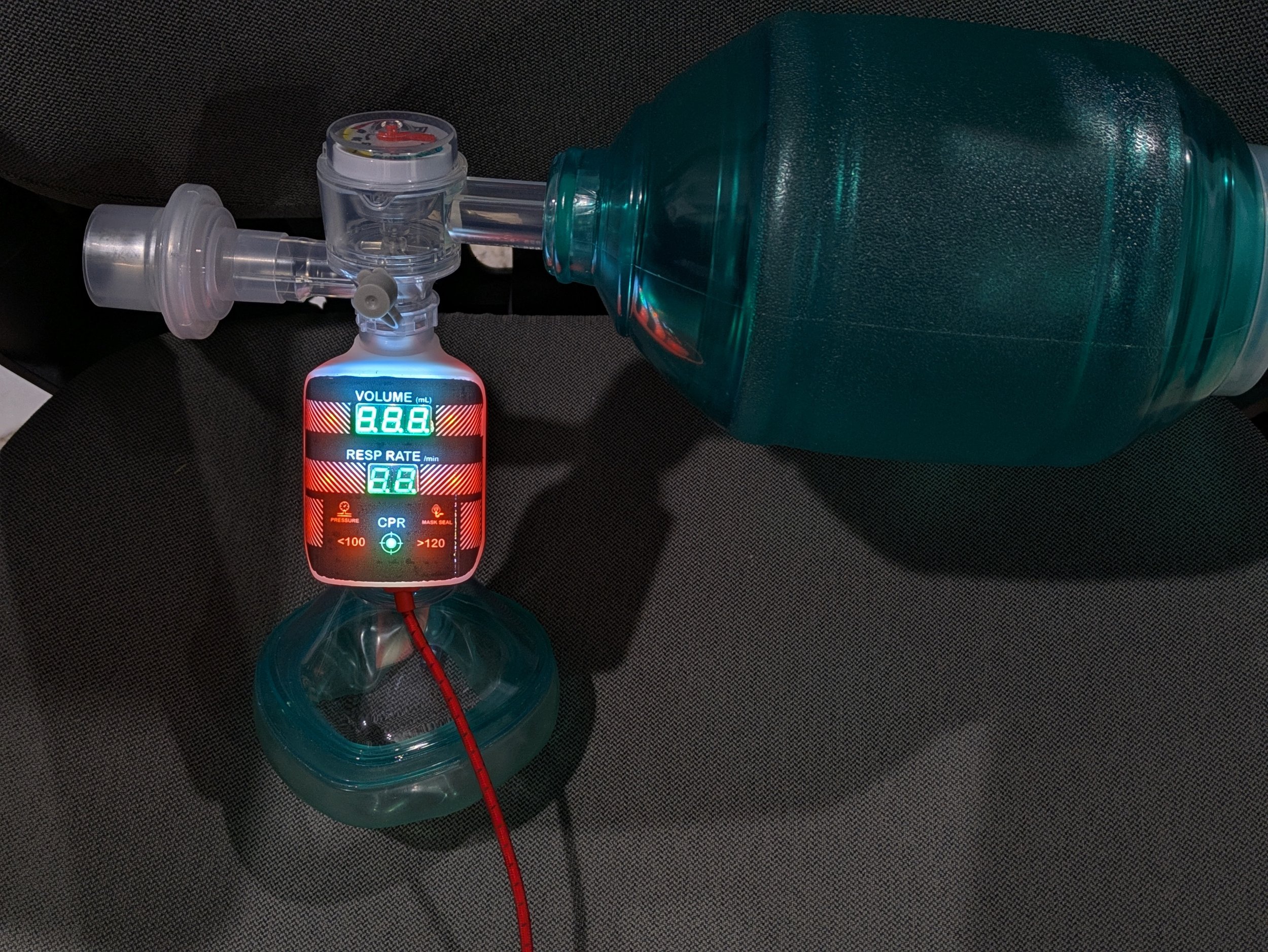 Version 4 prototype LED illumination / transmittance test.