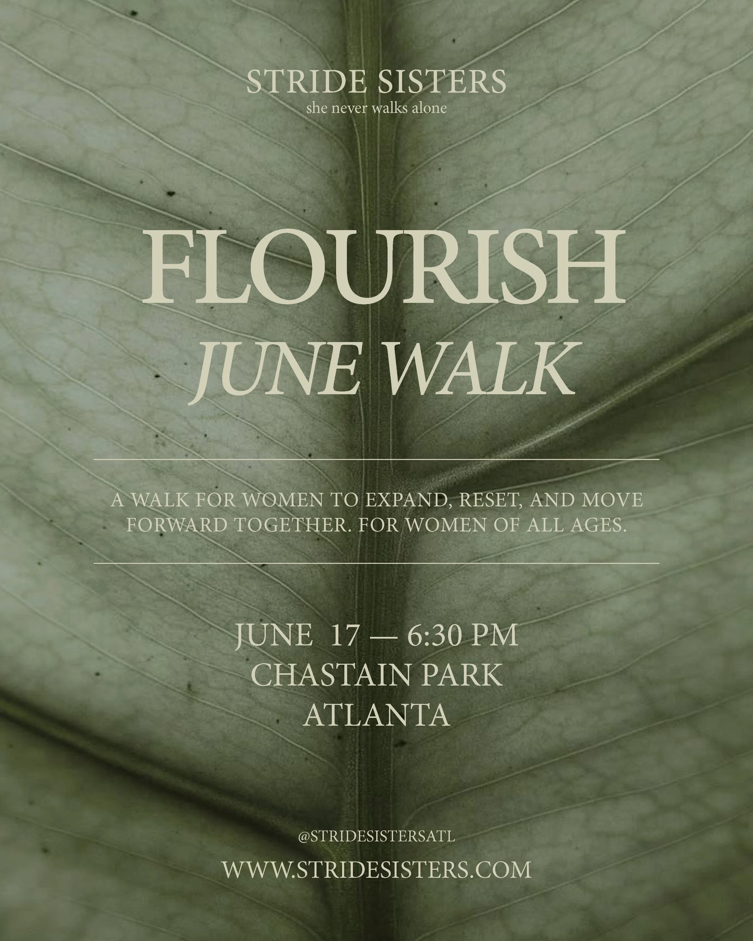 TO FLOURISH — JUNE WALK 