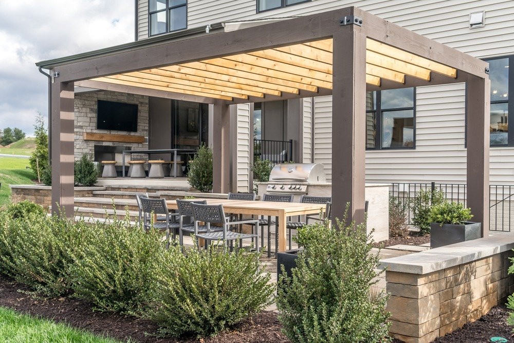 Complete Your Outdoor Kitchen with a Pergola