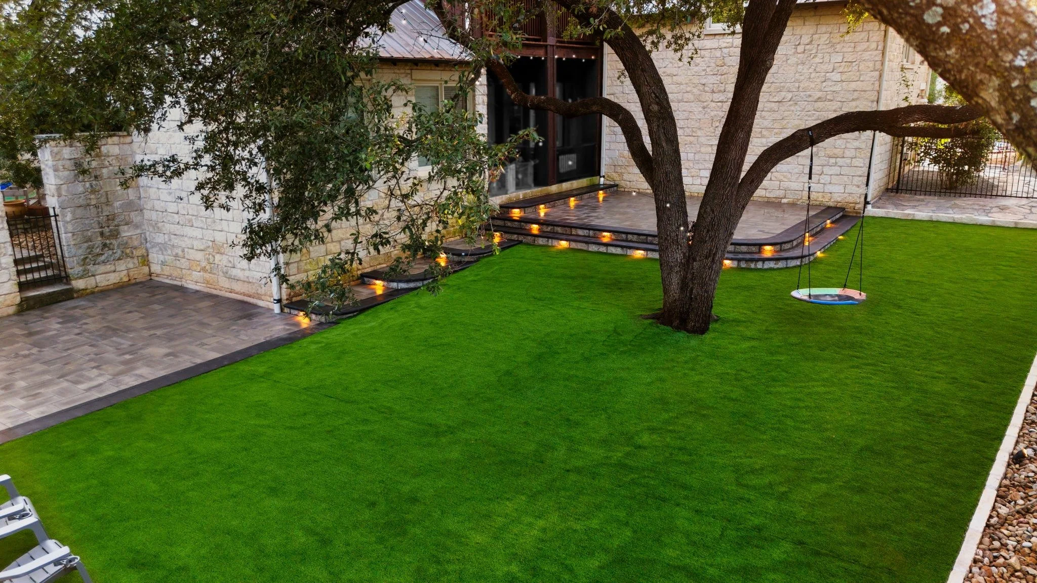 Hardscaping is great for water conservation and soil erosion prevention.