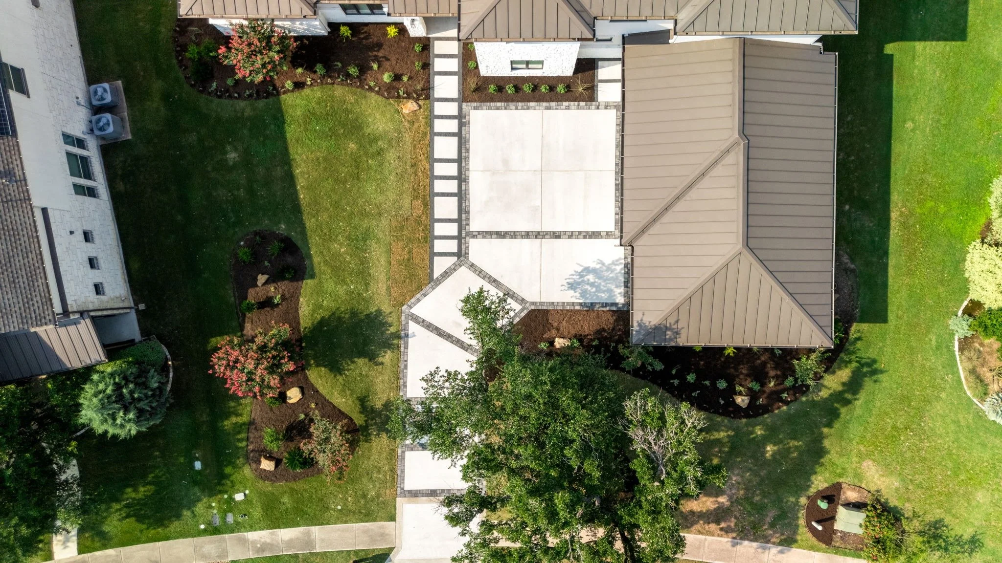 Hardscaping vastly increases home value.