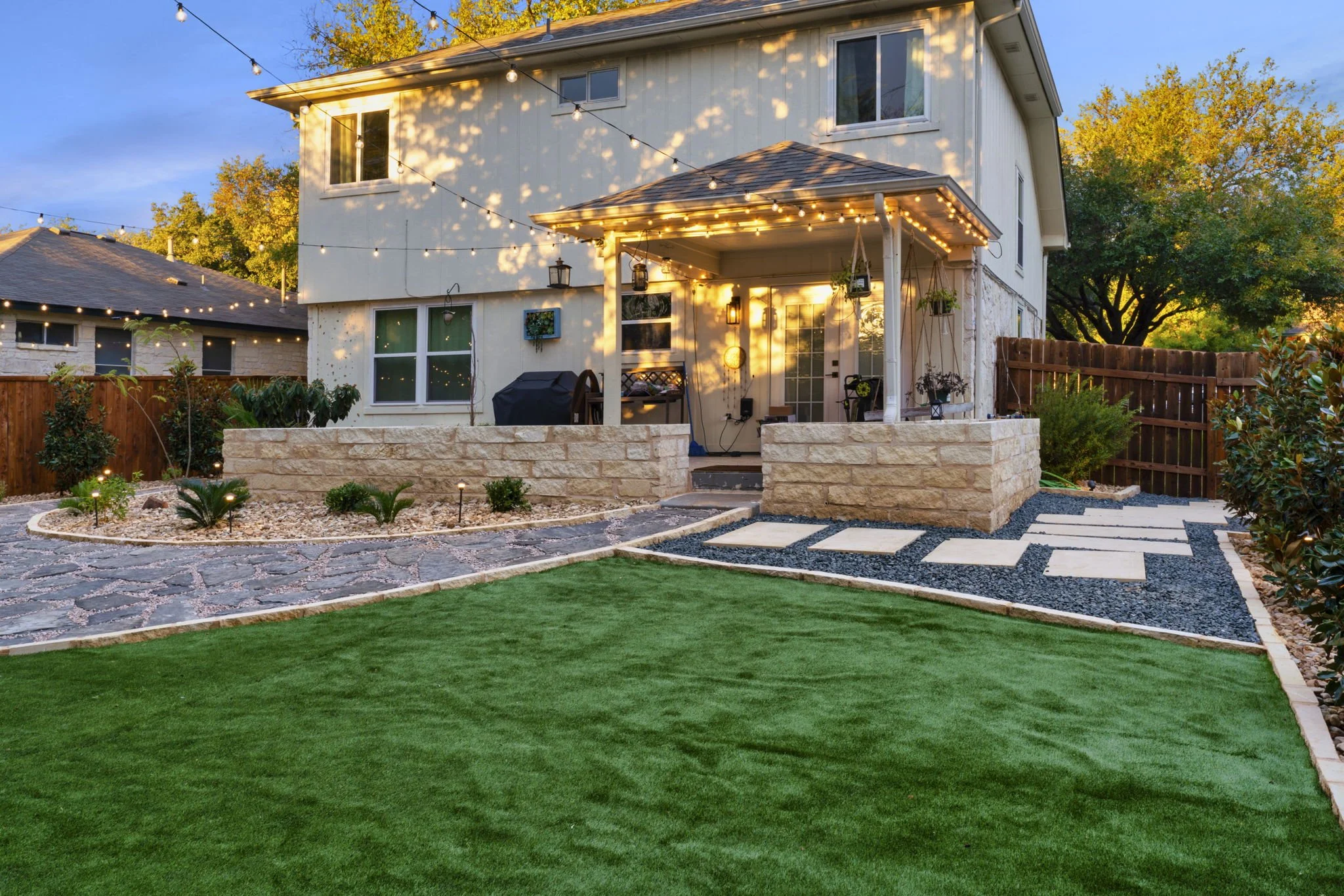 artificial grass installation