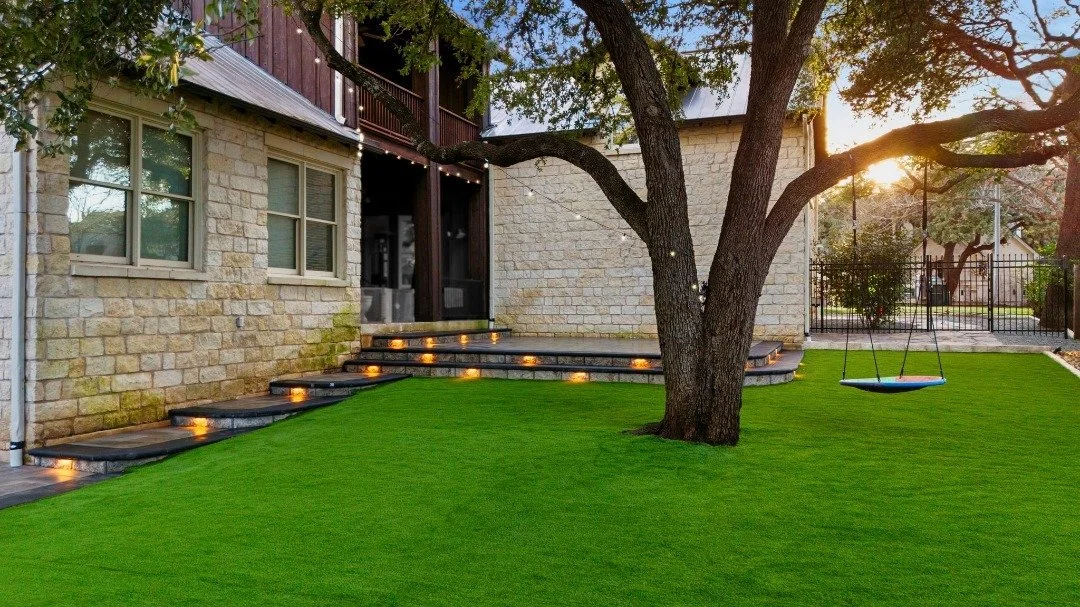 An alternate angle of the patio we constructed for a satisfied client.