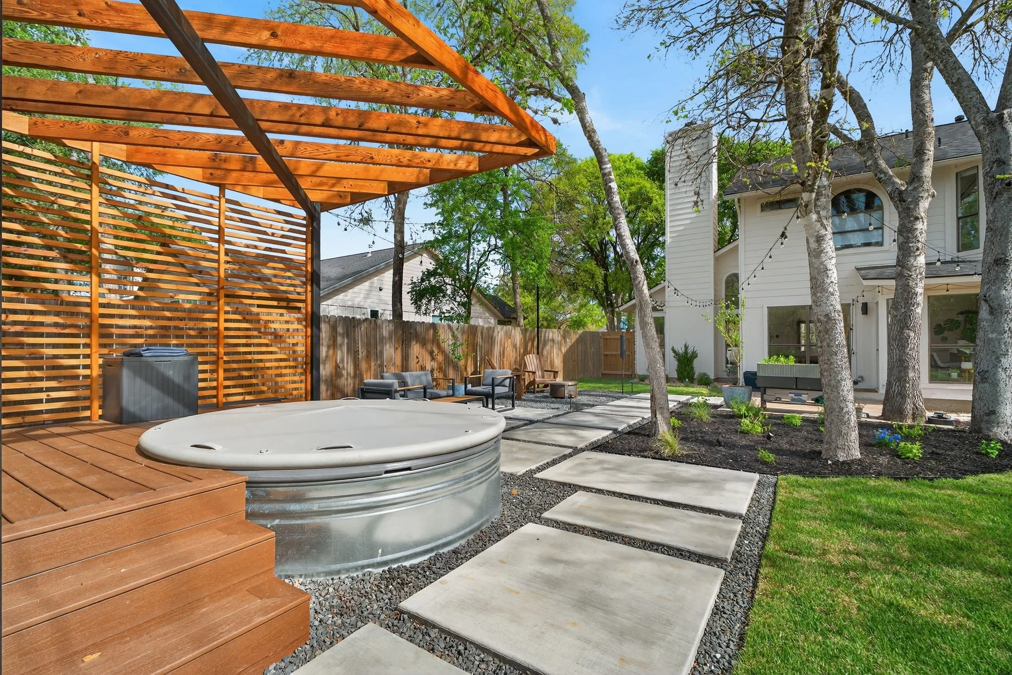 Backyard Projects with Pool Plunge in Cedar Park & Austin, TX | Southern Love