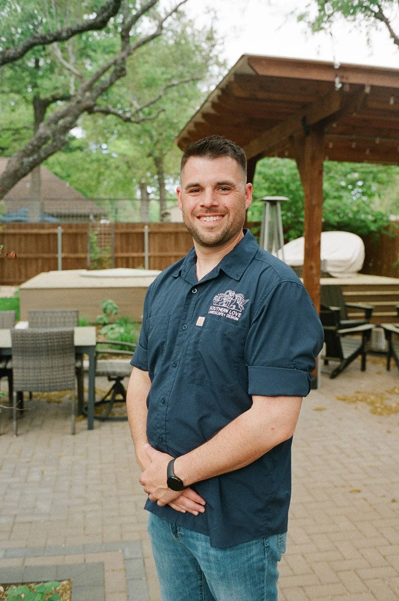 Dustin Madsen, Maintenance Manager of Southern Love Landscape & Design