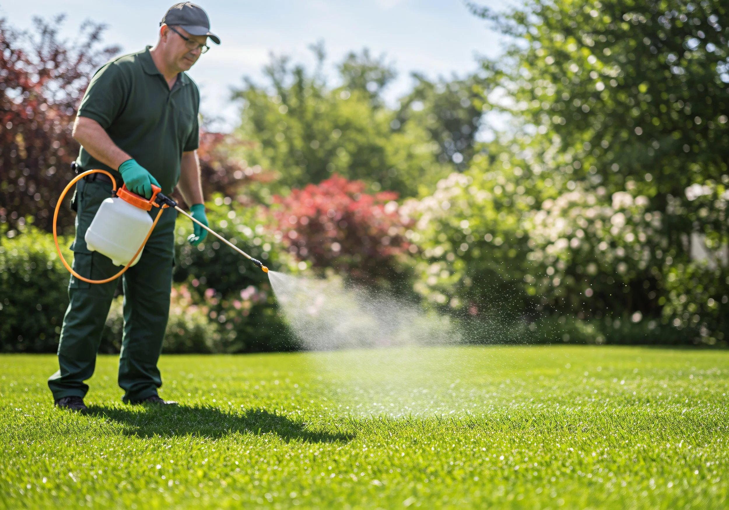 Fertilization and weed control services in Round Rock, TX