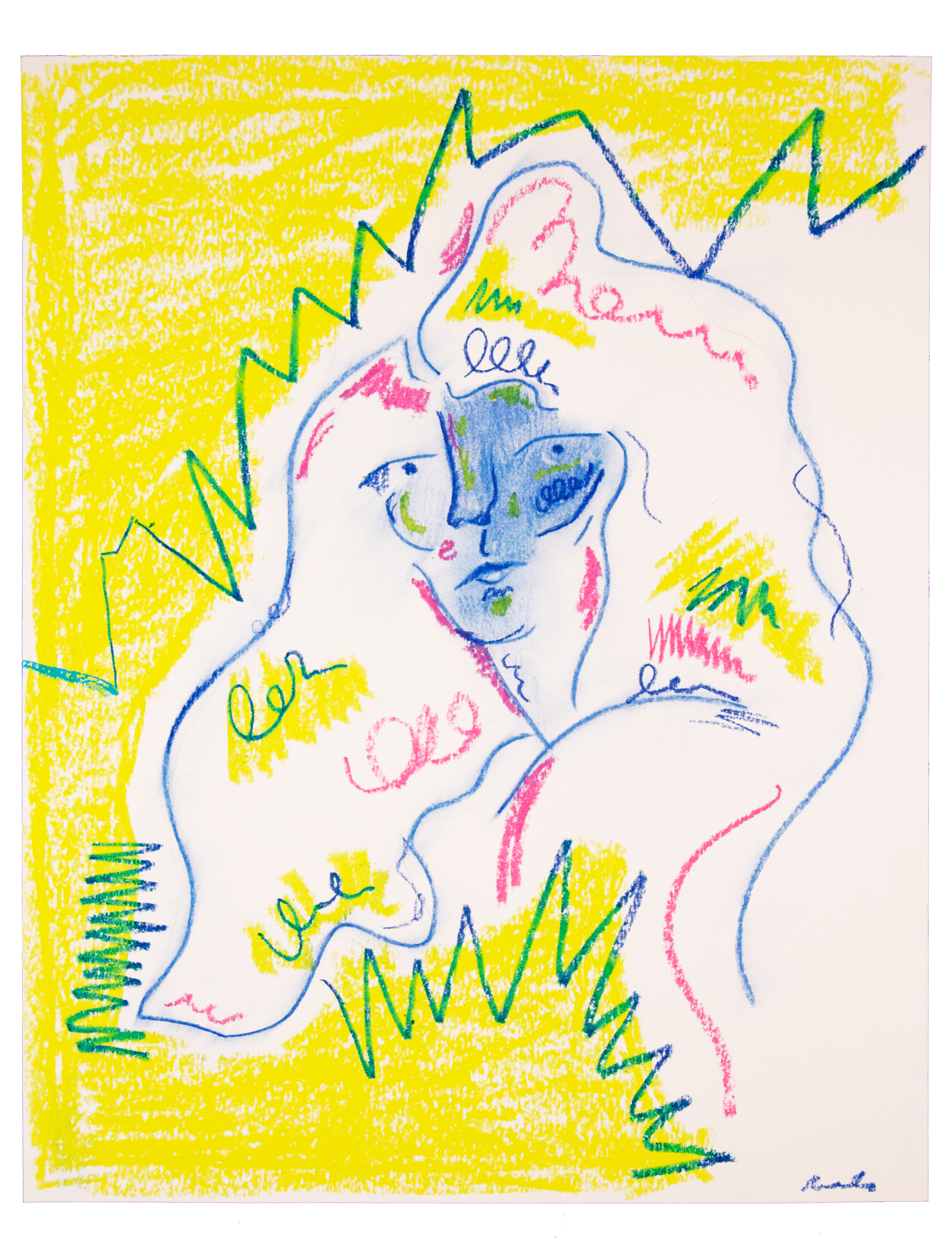 "That's All," 11x14 Pastel/Pencil on Paper