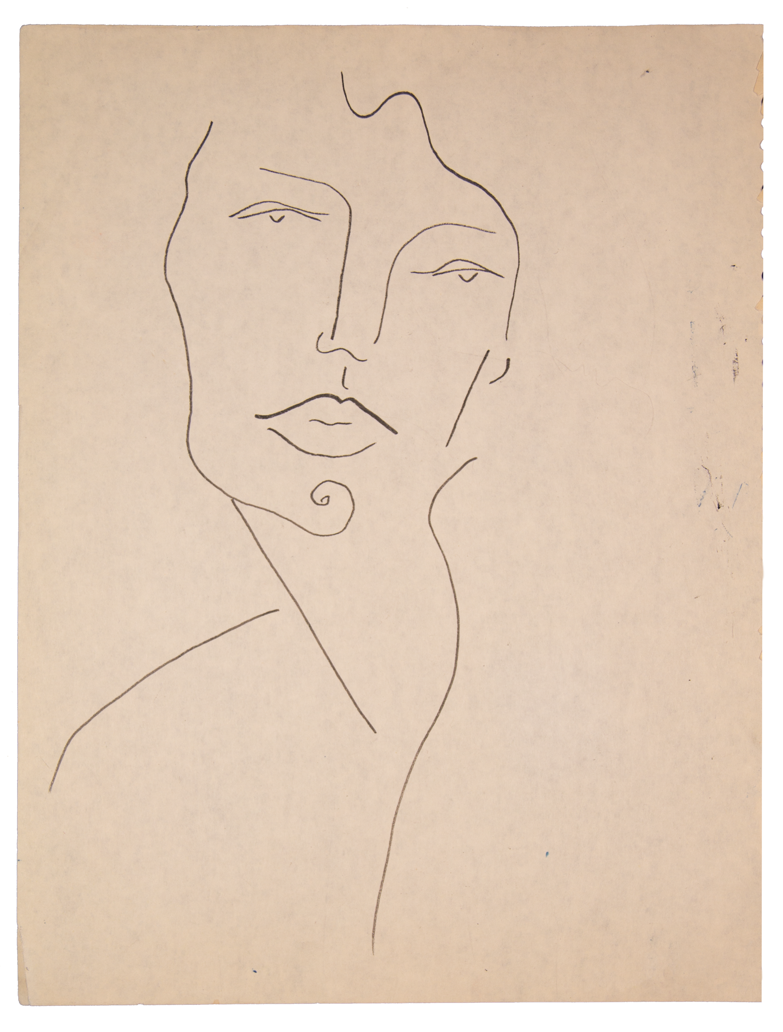 "Portrait II," 11x14 Pen on Paper