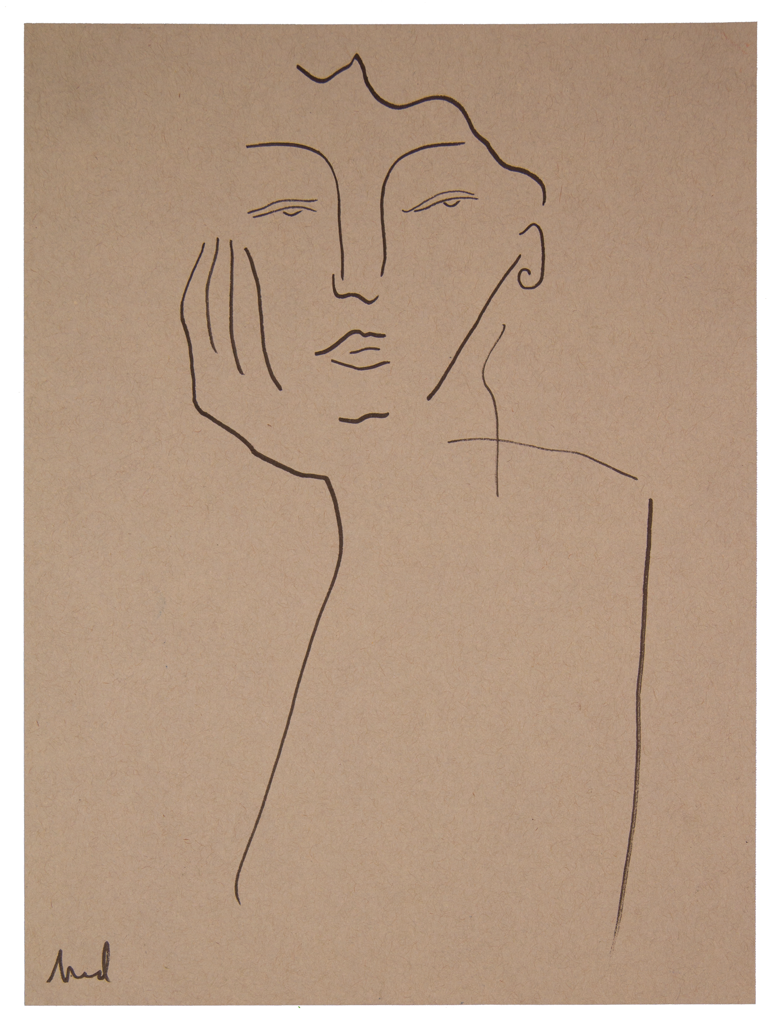 "Alice," 11x14 Pen on Paper