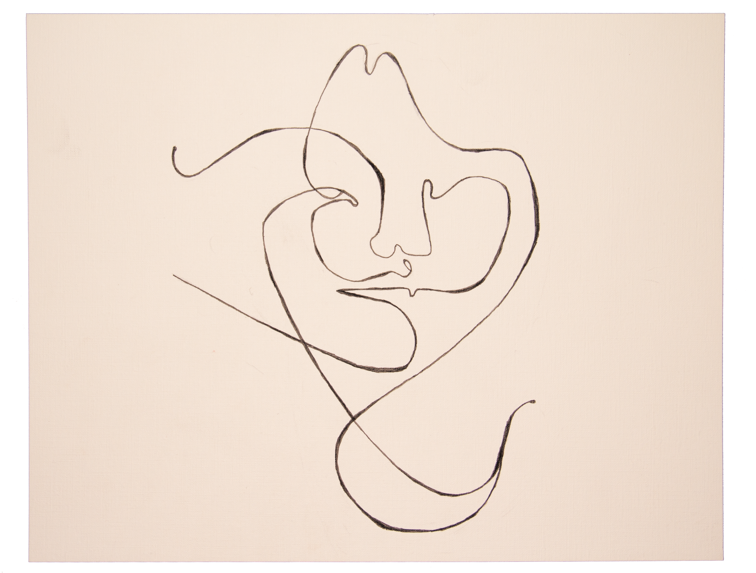 "Says My Mother," 11x14 Pen on Paper