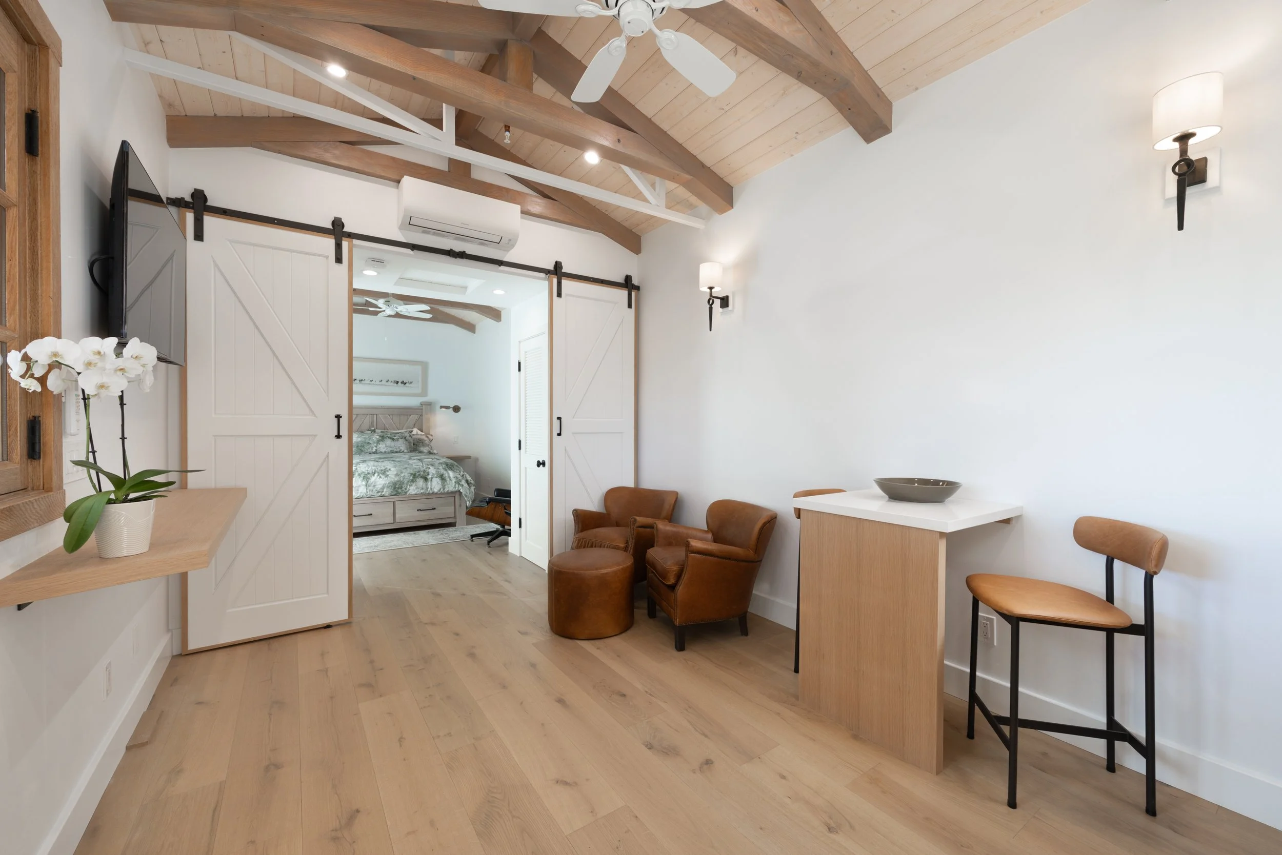 The Cottage at Angels Landing Farm, a peaceful vacation rental in Los Olivos, CA.