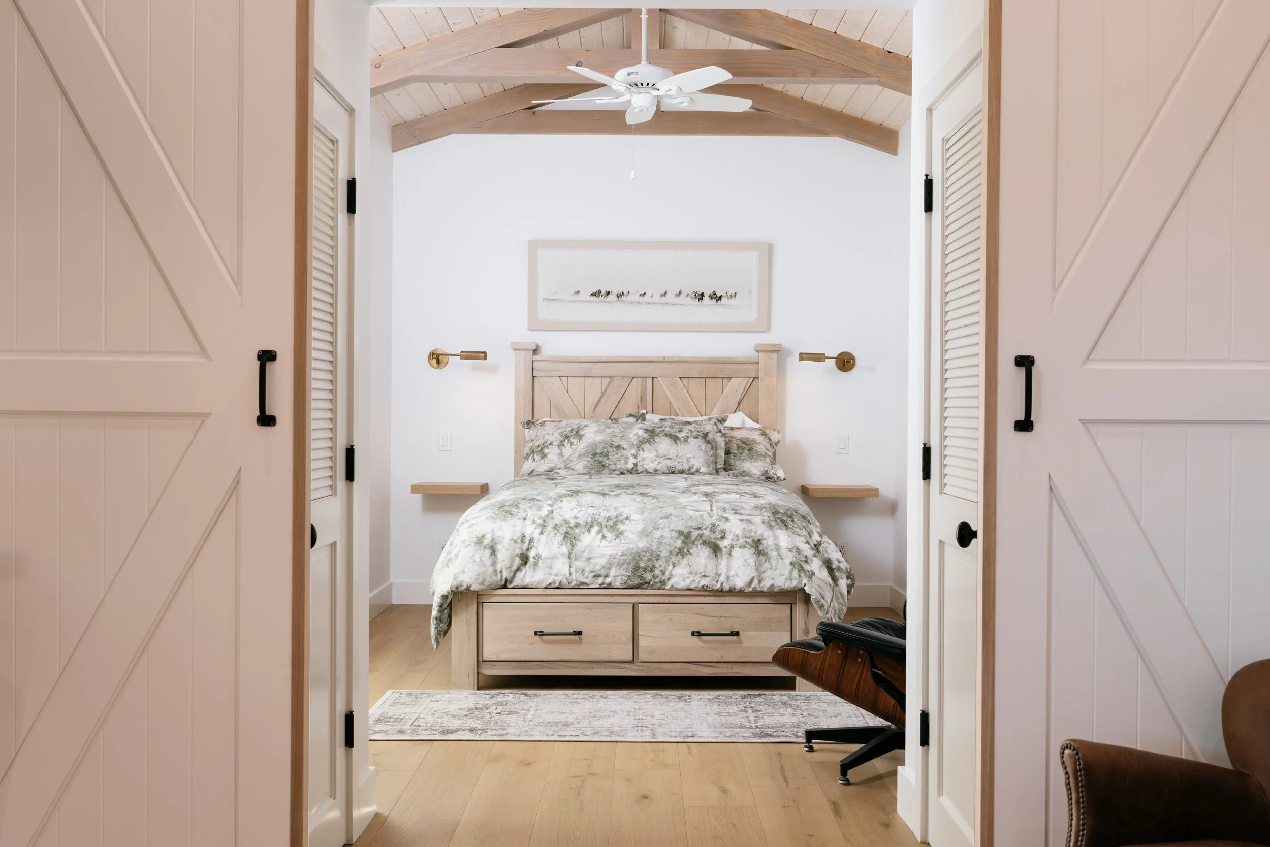 The Cottage at Angels Landing Farm, a peaceful vacation rental in Los Olivos, CA.