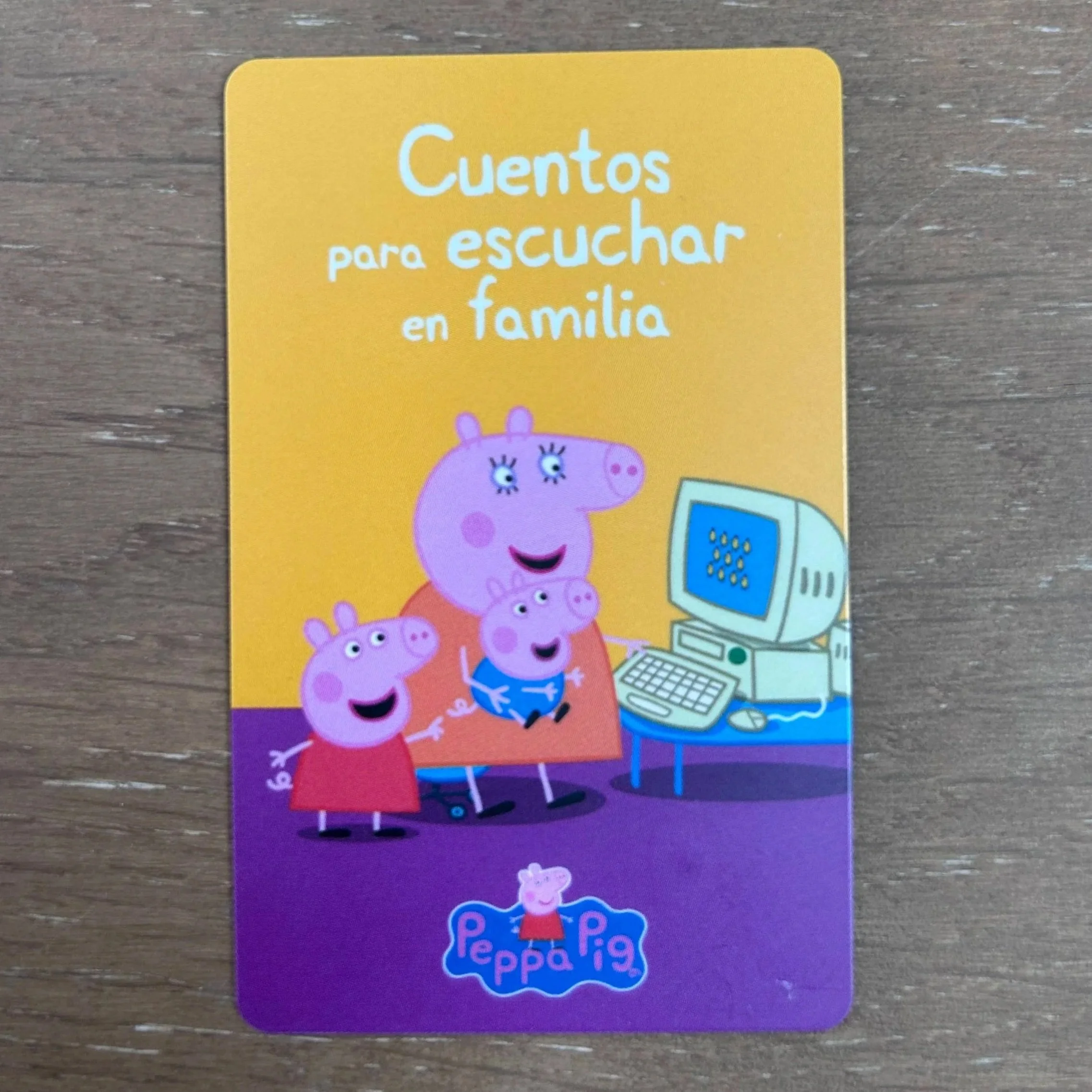 Cuentos para Escuchar en Familia Yoto Card