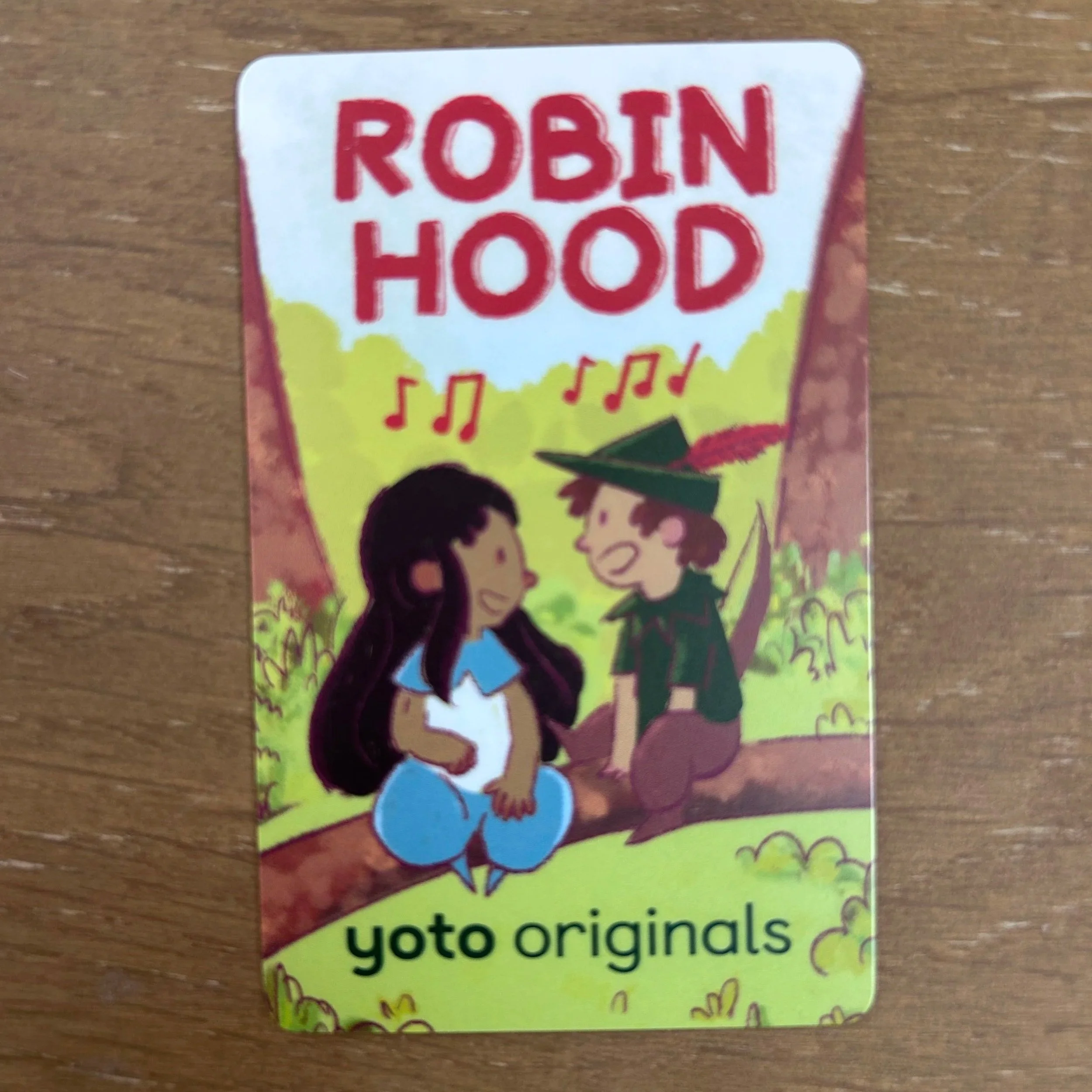 Robin Hood Yoto Card