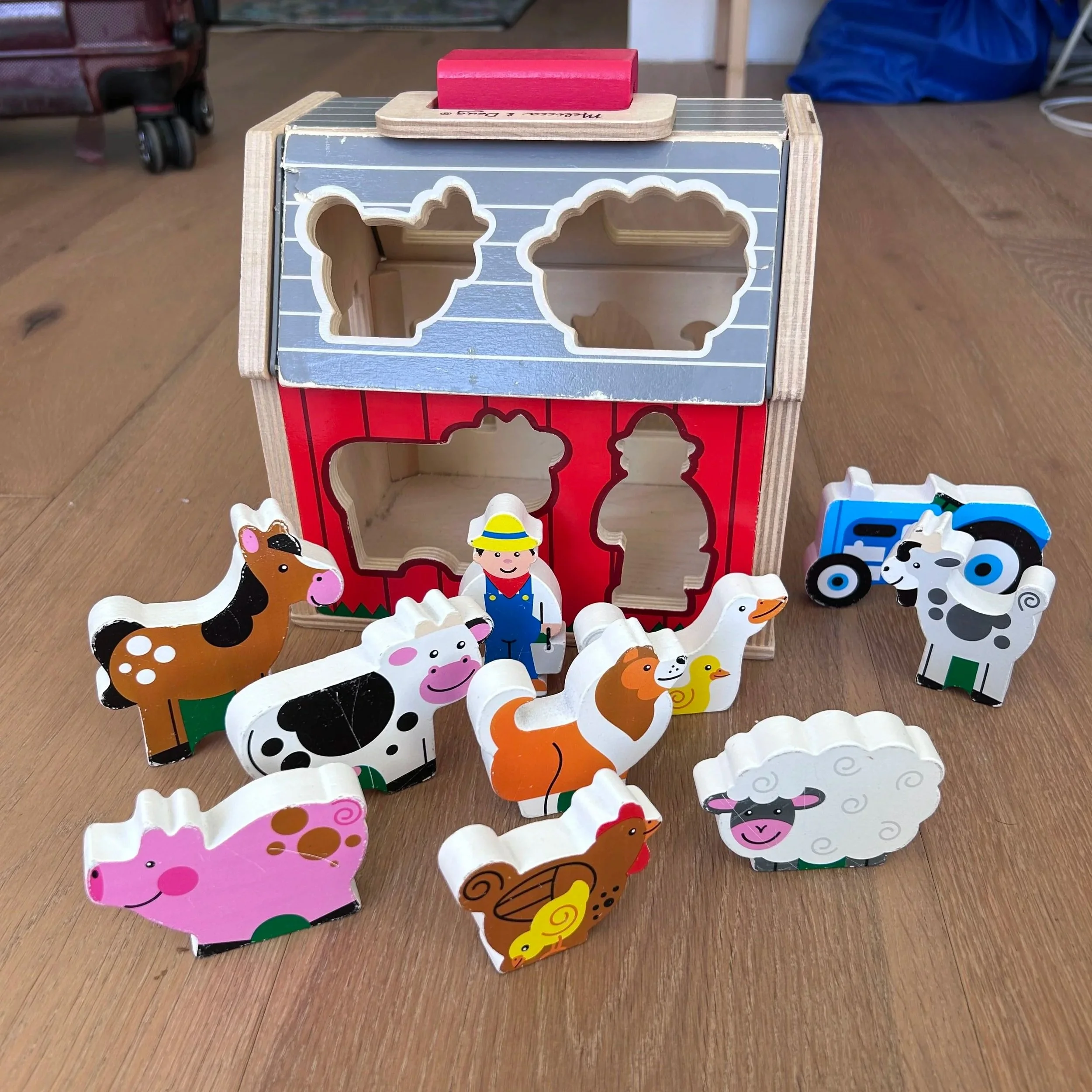 Barn Shape Sorter