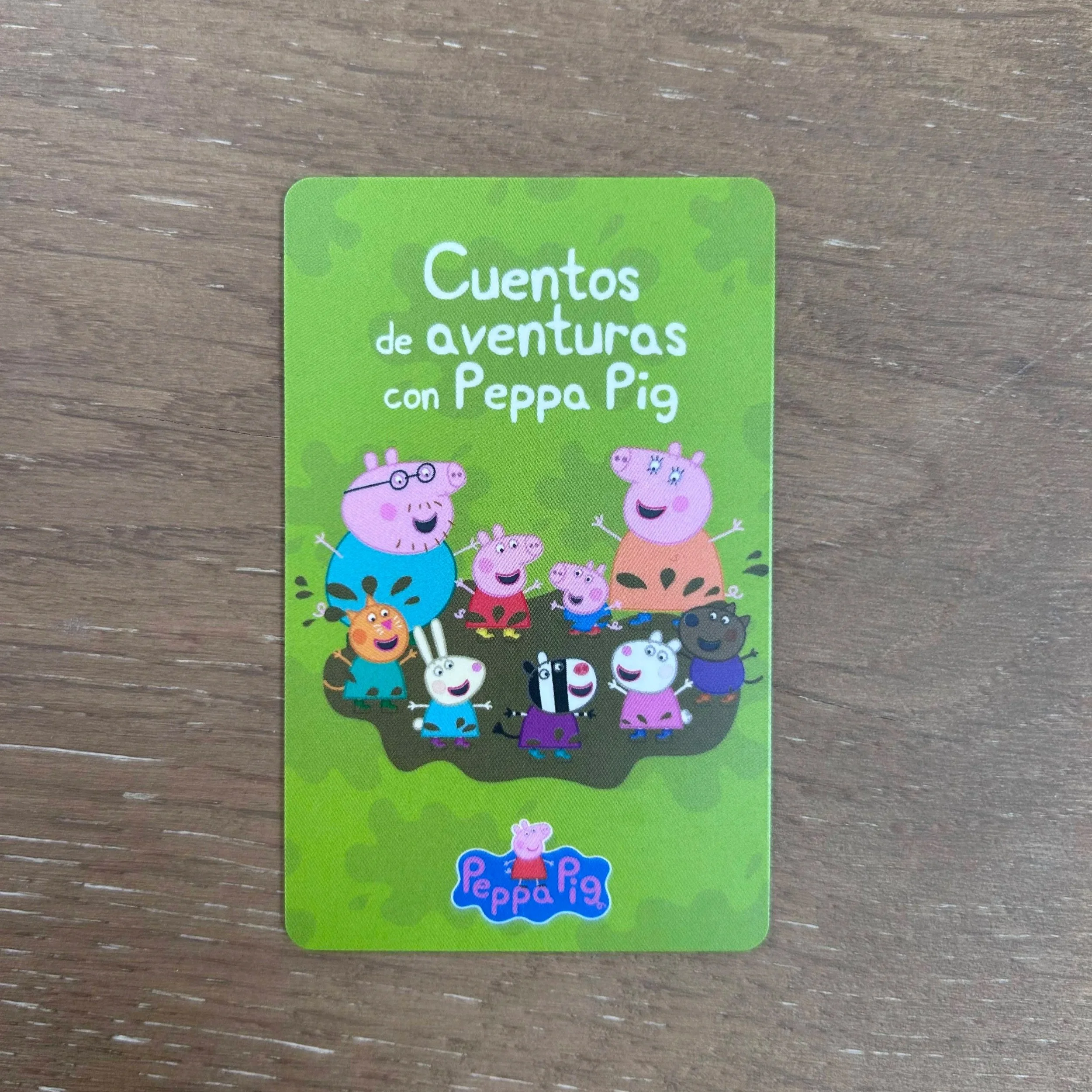 Cuentos de Aventuras con Peppa Pig Yoto Card