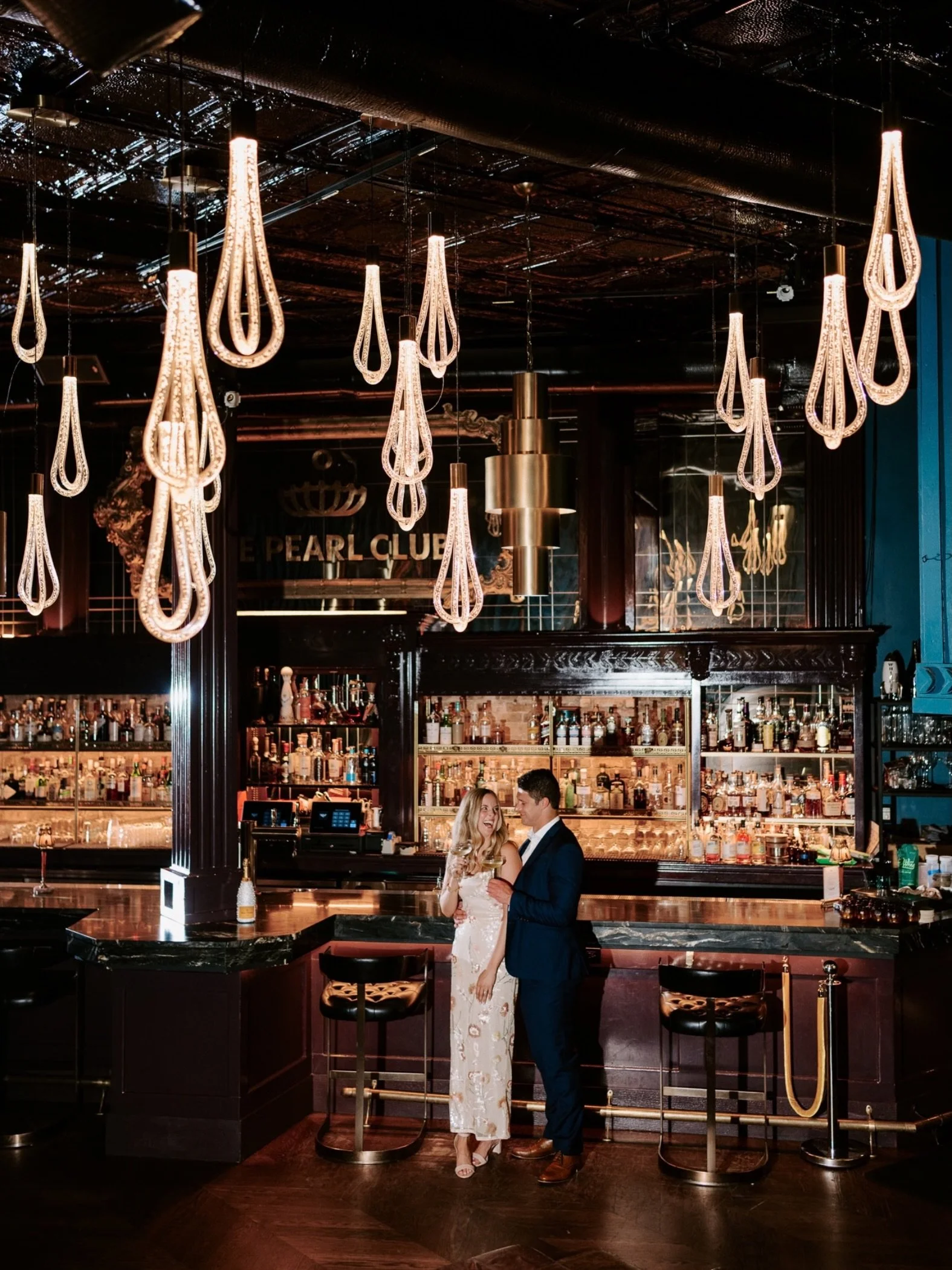 SOOOO many amazing engagement sessions in the last few months that I am so excited to share!!! Finally getting Colby + David&rsquo;s @thepearlclubchicago session on the feed!!! I absolutely adore these two. Before the session they hadn&rsquo;t seen e