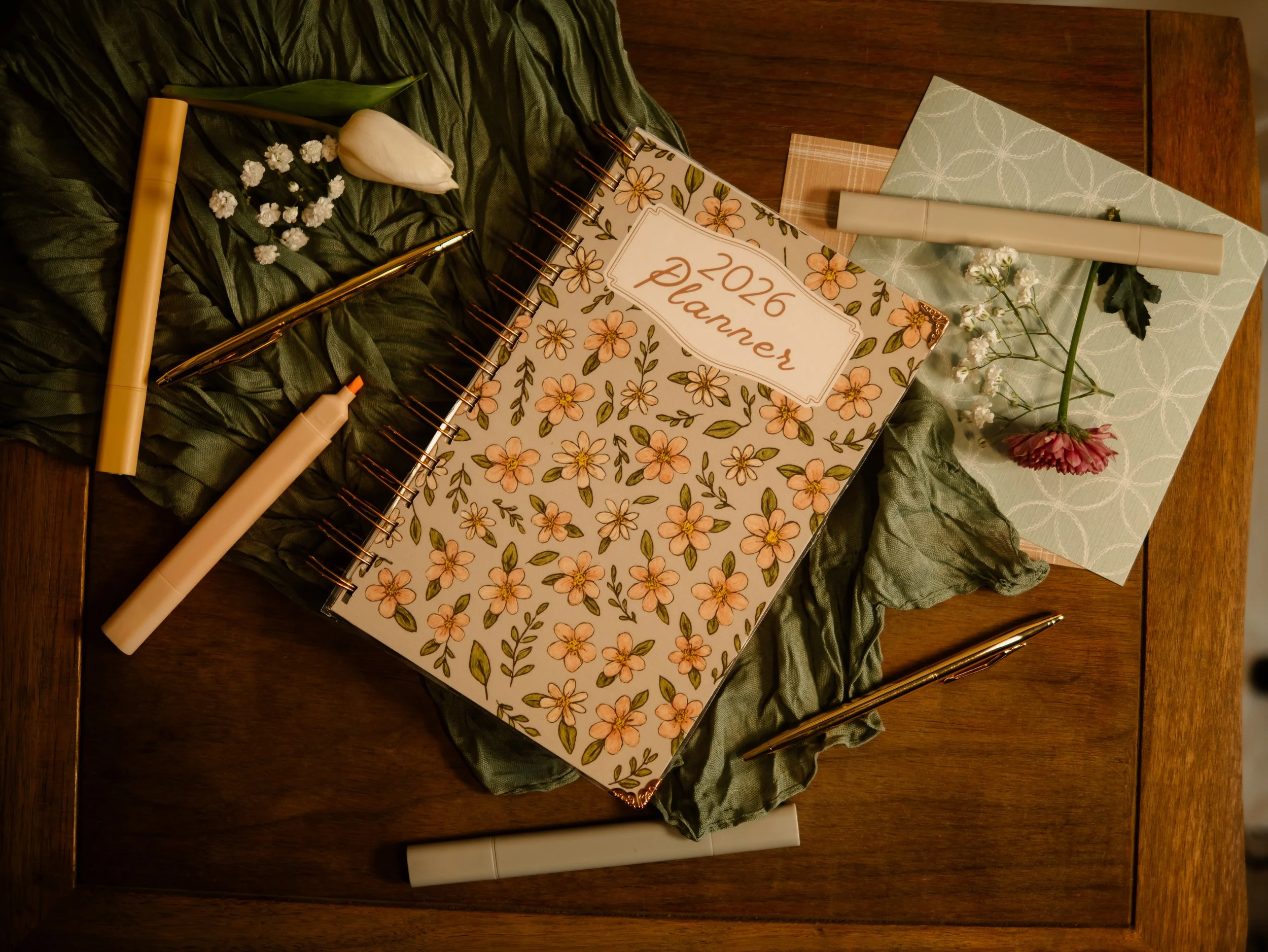 Pink Petals 2026 Planner- On Sale Now!