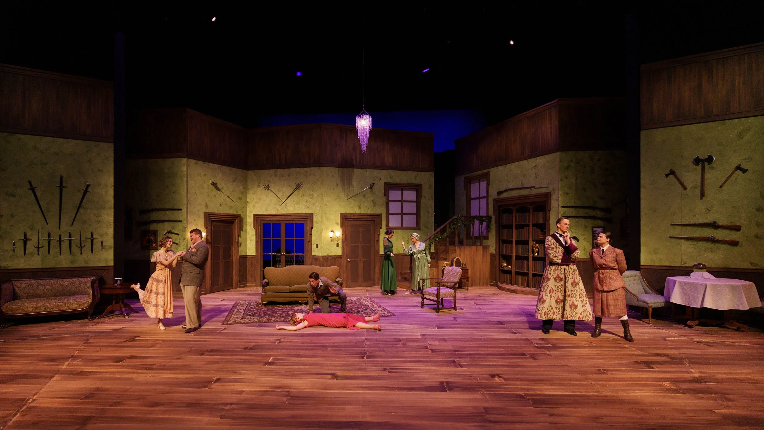 The Game's Afoot  |  Asst. Lighting Designer