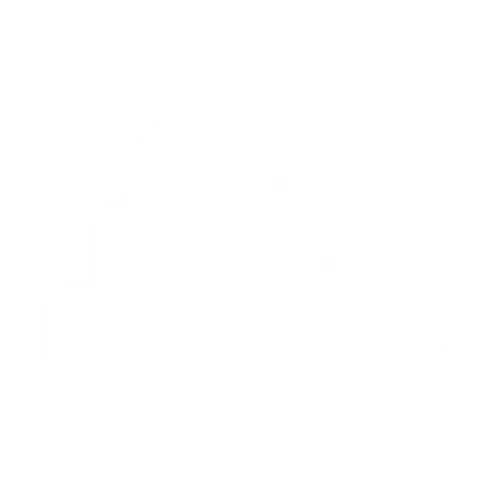 Pixelated icon of a cloud with an upward arrow, representing cloud storage or upload.