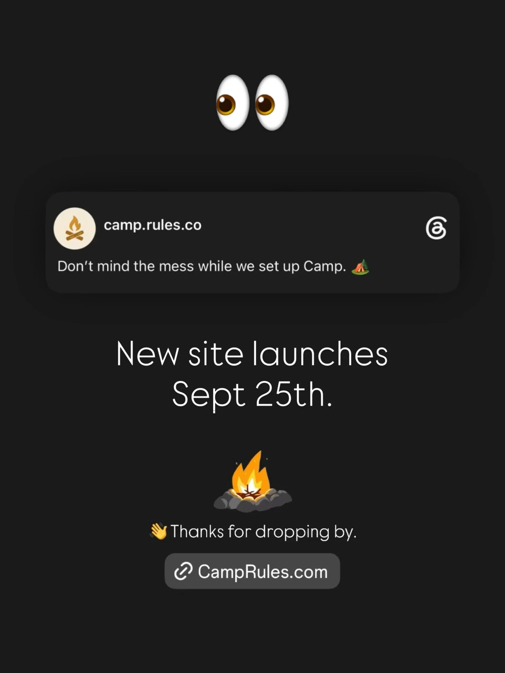 👀 New site launches next month!

We&rsquo;ve got a fresh look and are working away, preparing for the launch of our &lsquo;Field Notes&rsquo; blog.

Hope y&rsquo;all are enjoying your summer. Chat soon!