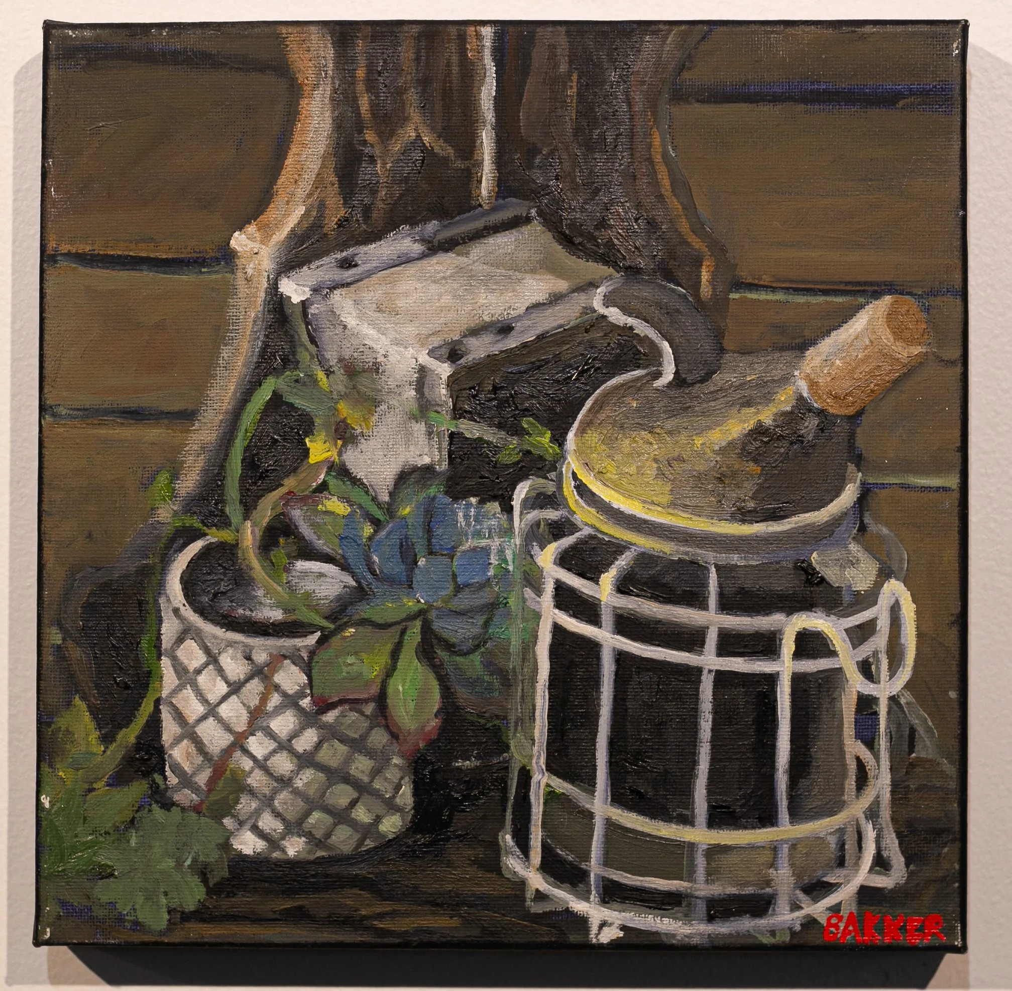 7) THE SMOKER, STILL LIFE