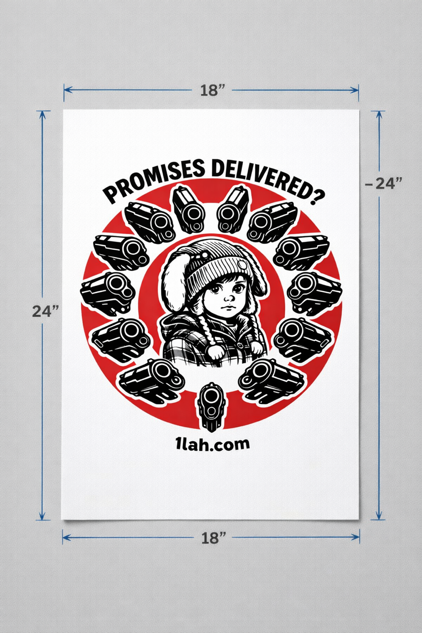 Promises Delivered? — Open Edition Art Print