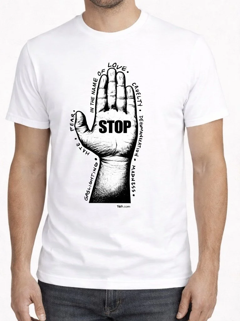 Stop (in the name of love) t shirt