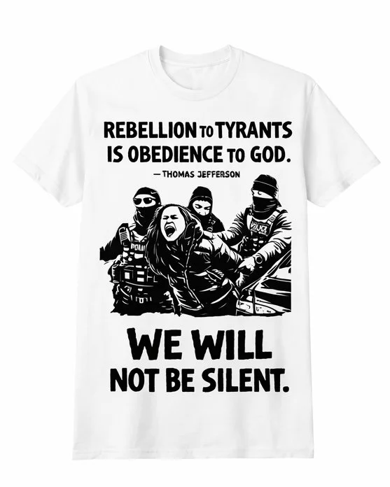 We Will Not Be Silent — Graphic T-Shirt