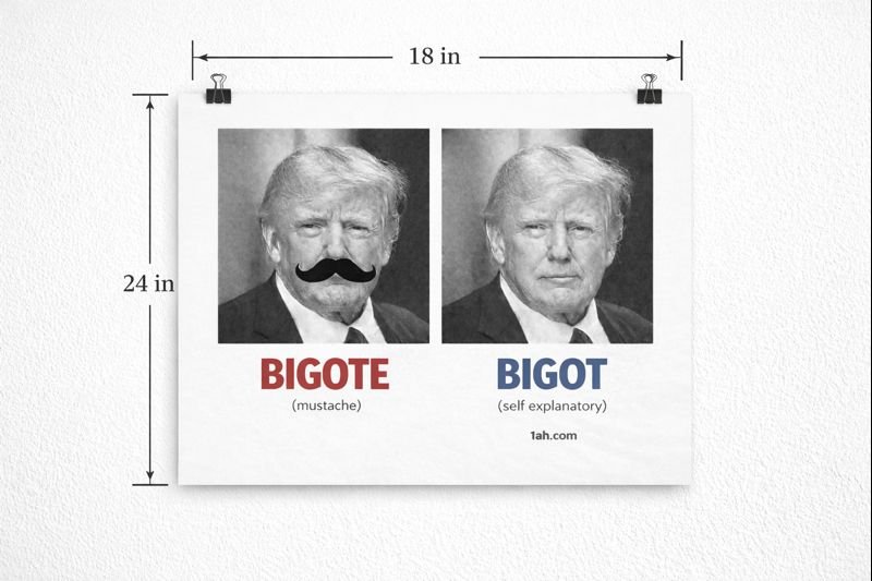 BIGOTE / BIGOT — Open Edition Poster