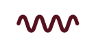 icon of burgandy sound wave