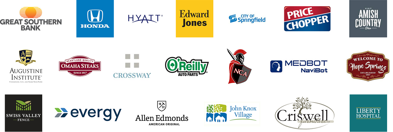 logos of brands that conrad has worked with