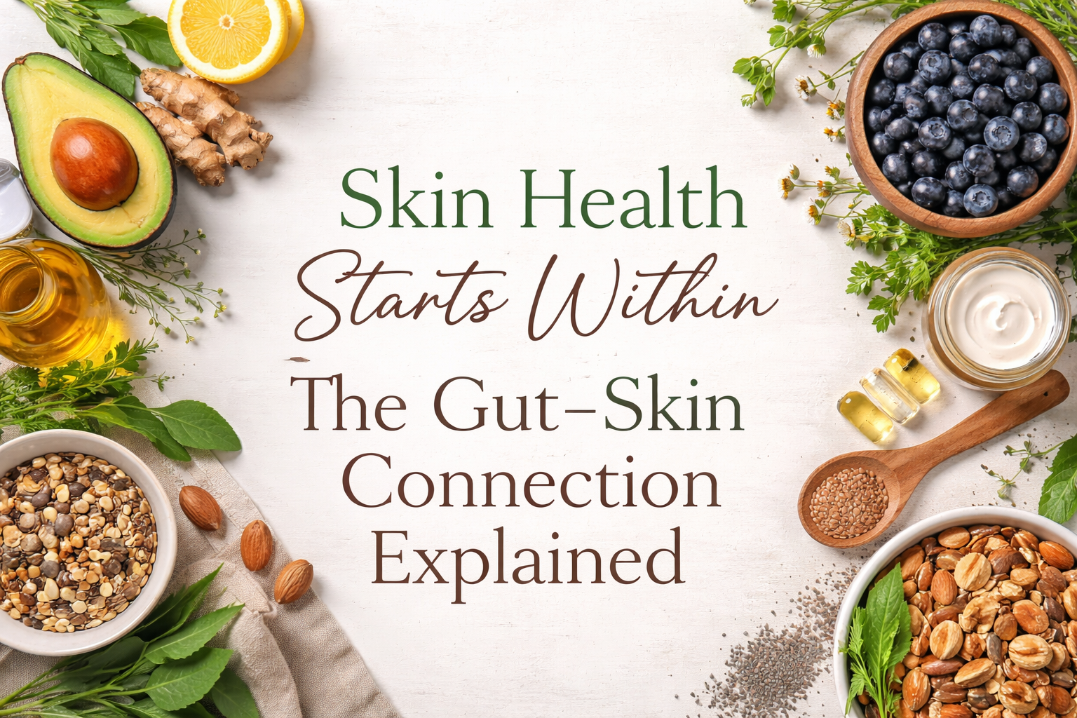 Your Skin Reflects Your Gut: The Hidden Link Most Skincare Ignores