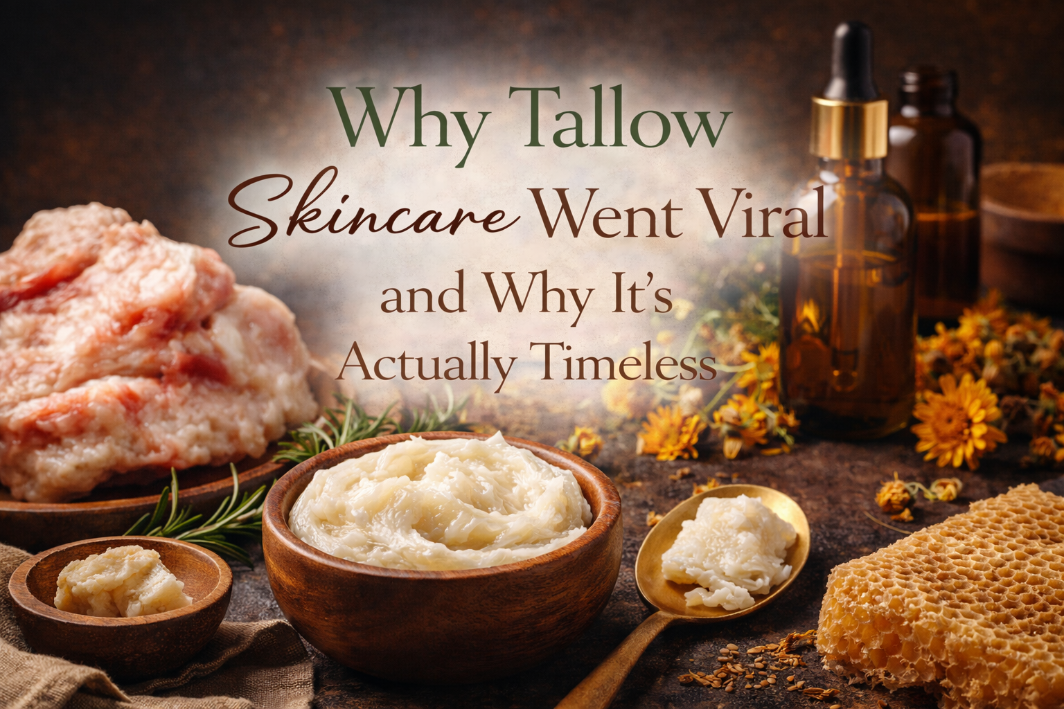 Why Tallow Skincare Went Viral - and Why It’s Actually Timeless