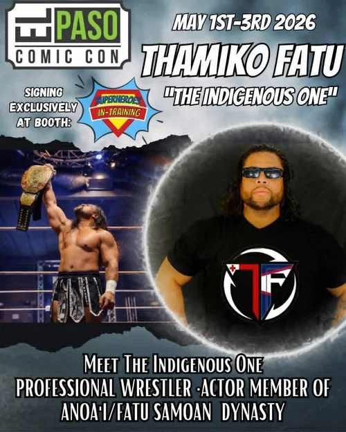El Paso Comic Con 2026 - Thamiko Fatu