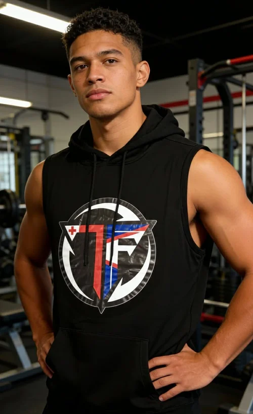 TF Warrior Sleeveless Hoodie
