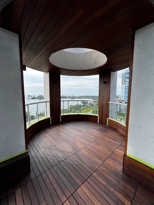 Hardwood deck refinishing in Toronto improving durability through sanding and protective staining
