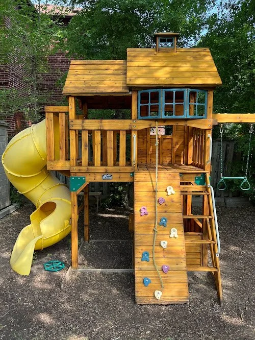 Wood playground maintenance service preserving deck integrity and extending lifespan