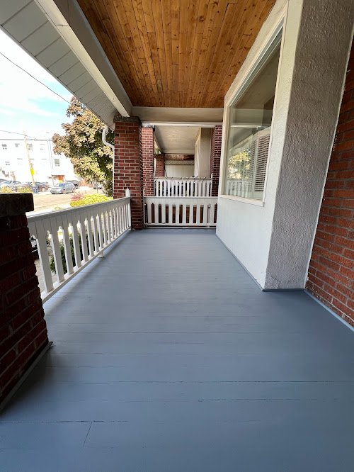Pressure treated patio wood refinishing in Toronto extending lifespan through regular care by power washing, cleaning, sanding and staining using oil based stains