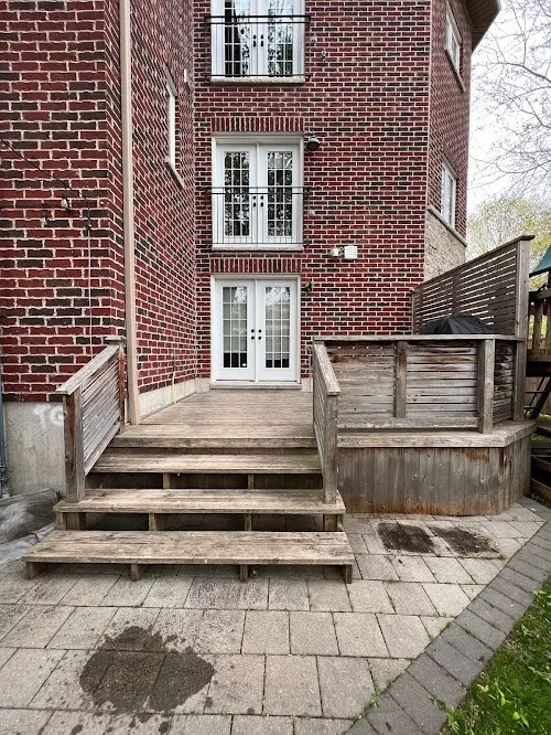 Residential deck restoration project completed by Proper Finish wood specialists