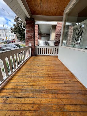 Pressure treated patio maintenance in Toronto extending lifespan through regular care by power washing, cleaning, sanding and staining using oil based stains