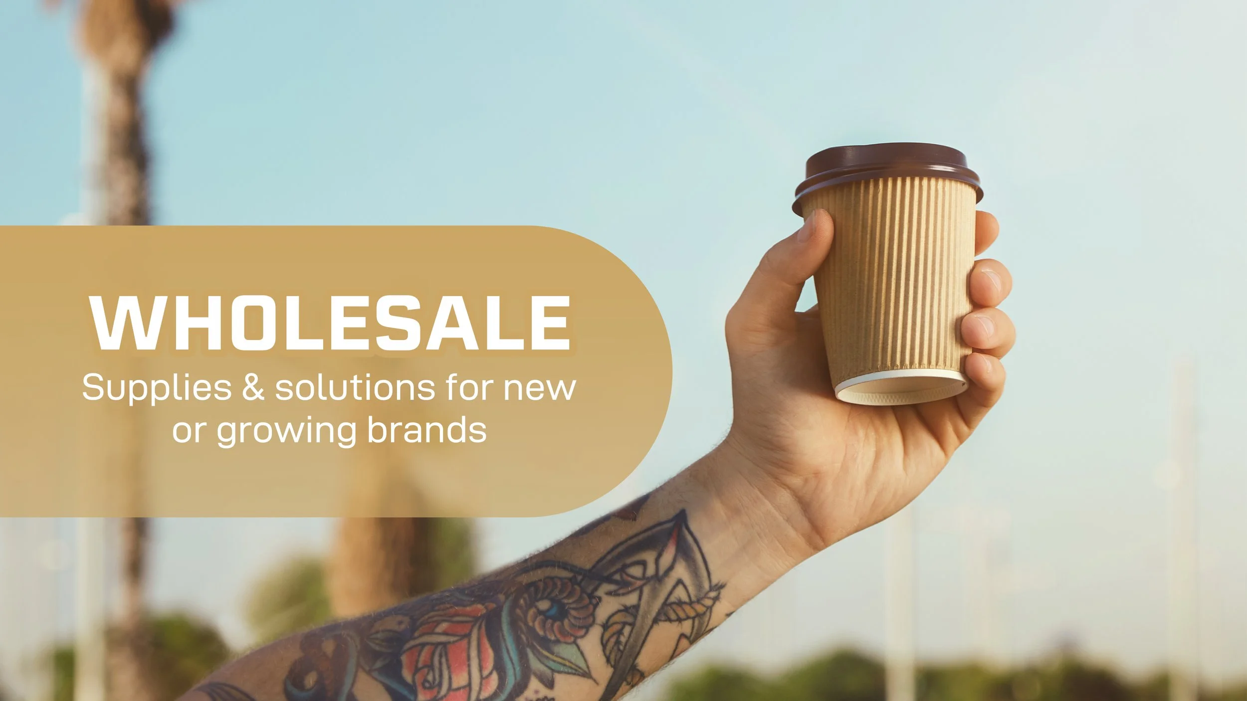 City Bean Roasters Wholesale Partnership Program Supplies & solutions for new or growing brands