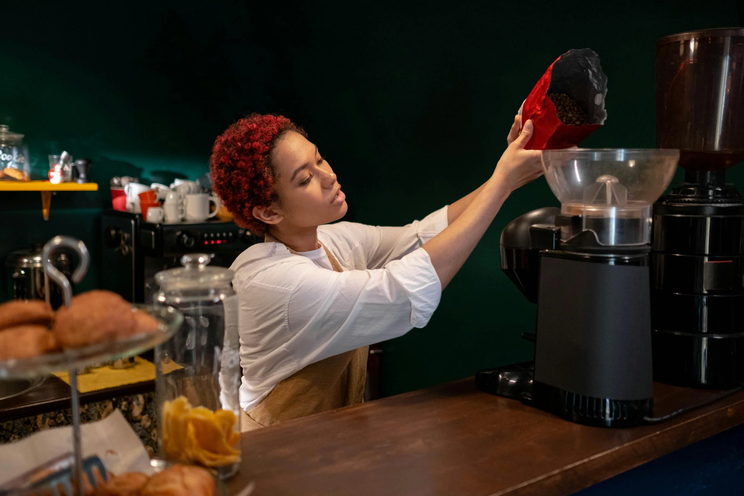 Coffee shop owner that used City Bean Roasters Wholesale Partnership Program.